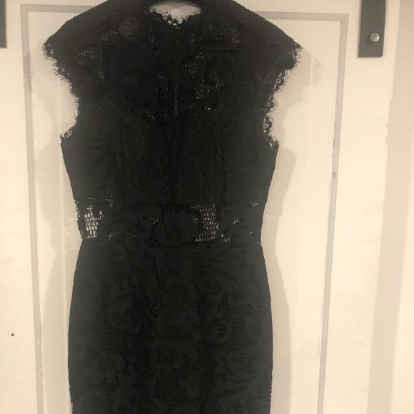 Dolce Vita Iman Black Lace Dress XS - Picture 6 of 7